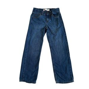 Levi’s 550 Relaxed Blue Denim Jeans Stright Boys Size 10